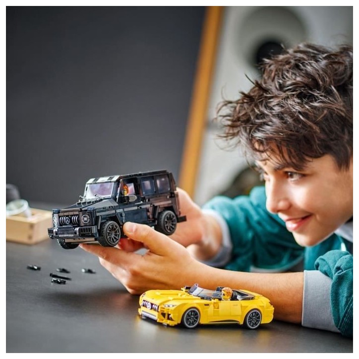LEGO Speed Champions 76924 Mercedes-AMG G 63 et Mercedes-AMG SL 63, voitures a construire LEGO Speed Champions 76924 Mercedes-AMG G 63 et Mercedes-AMG SL 63, voitures a construire