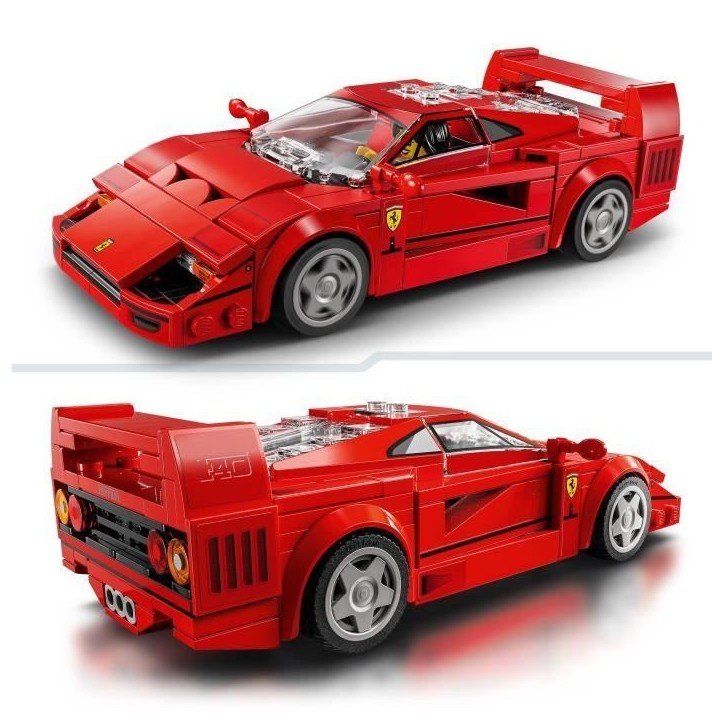 LEGO Speed Champions 76934 Supercar Ferrari F40 - Véhicule Jouet pour Garçons et Filles LEGO Speed Champions 76934 Supercar Ferrari F40 - Véhicule Jouet pour Garçons et Filles
