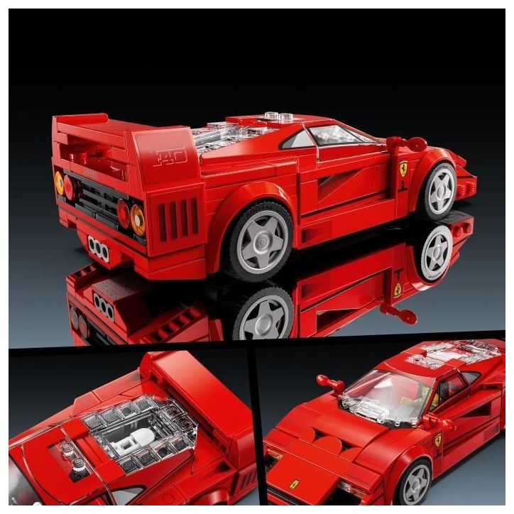 LEGO Speed Champions 76934 Supercar Ferrari F40 - Véhicule Jouet pour Garçons et Filles LEGO Speed Champions 76934 Supercar Ferrari F40 - Véhicule Jouet pour Garçons et Filles