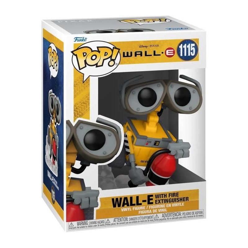 Figurine Funko Pop! - Disney Pixar Wall-E - Wall-E avec son extincteur Figurine Funko Pop! - Disney Pixar Wall-E - Wall-E avec son extincteur