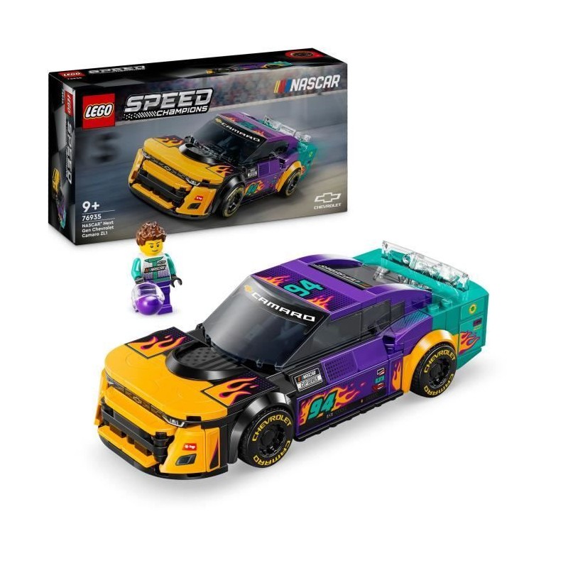 LEGO Speed Champions 76935 NASCAR Next Gen Chevrolet Camaro ZL1 - Set LEGO Speed Champions 76935 NASCAR Next Gen Chevrolet Camaro ZL1 - Set