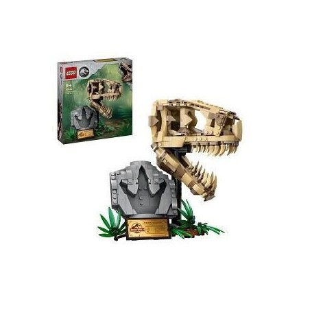 LEGO 76964 Jurassic World Les Fossiles de Dinosaures : Le Crâne du T.