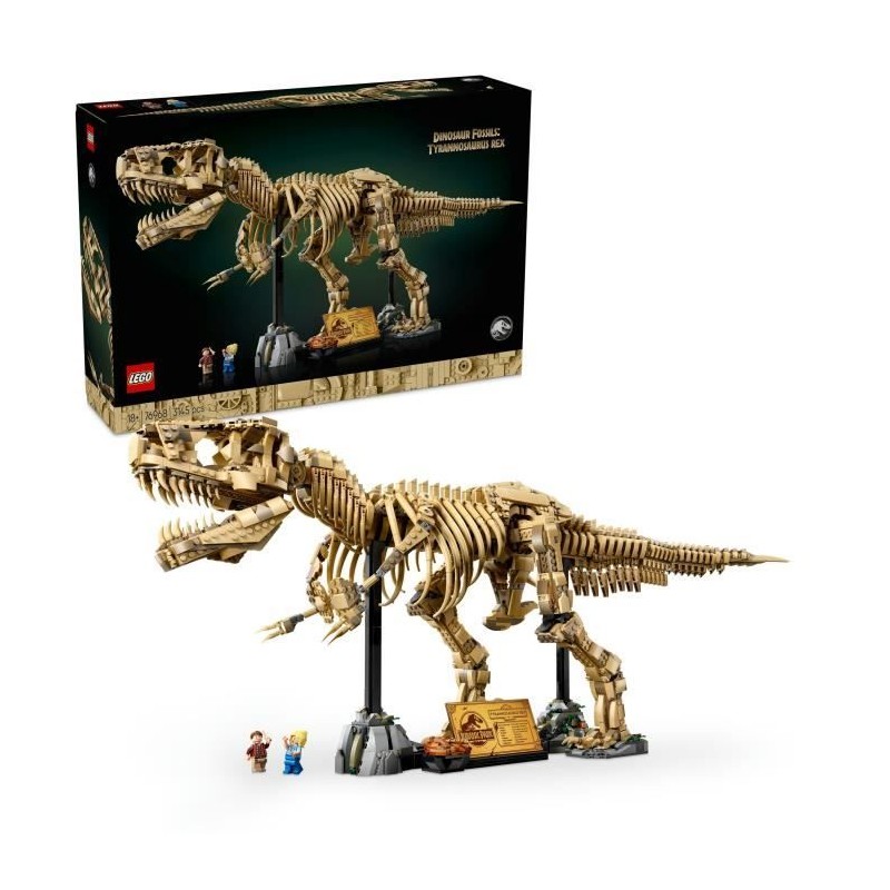 LEGO Jurassic World 76968 Exclu Cdiscount Les Fossiles de Dinosaures : LEGO Jurassic World 76968 Exclu Cdiscount Les Fossiles de Dinosaures :
