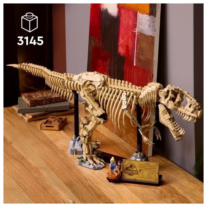 LEGO Jurassic World 76968 Exclu Cdiscount Les Fossiles de Dinosaures : le Tyrannosaurus Rex - Pour Adulte LEGO Jurassic World 76968 Exclu Cdiscount Les Fossiles de Dinosaures : le Tyrannosaurus Rex - Pour Adulte