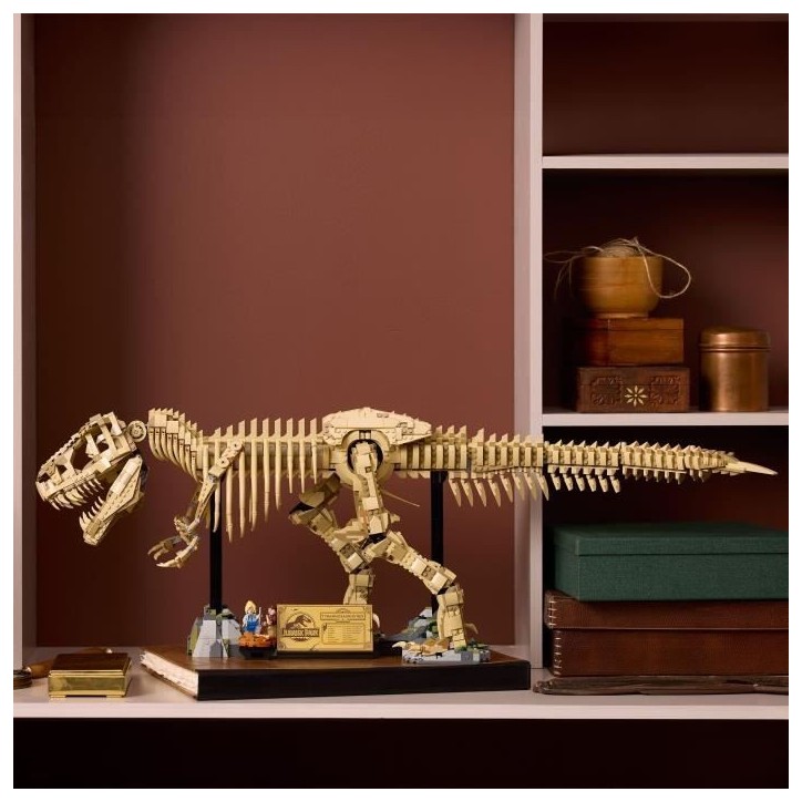 LEGO Jurassic World 76968 Exclu Cdiscount Les Fossiles de Dinosaures : le Tyrannosaurus Rex - Pour Adulte LEGO Jurassic World 76968 Exclu Cdiscount Les Fossiles de Dinosaures : le Tyrannosaurus Rex - Pour Adulte