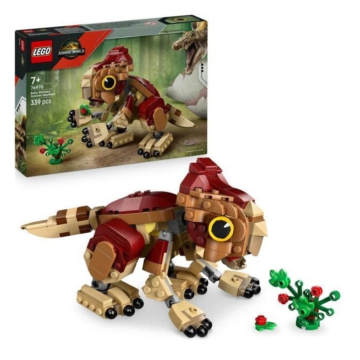 LEGO Jurassic World 76970 Dolores, le Bébé Aquilops - Jeu de Construction des 7 ans LEGO Jurassic World 76970 Dolores, le Bébé Aquilops - Jeu de Construction des 7 ans