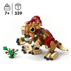 LEGO Jurassic World 76970 Dolores, le Bébé Aquilops - Jeu de Constru