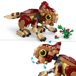 LEGO Jurassic World 76970 Dolores, le Bébé Aquilops - Jeu de Constru