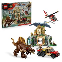 LEGO Jurassic World 76976 Mission Aérienne avec le Spinosaure et le Q