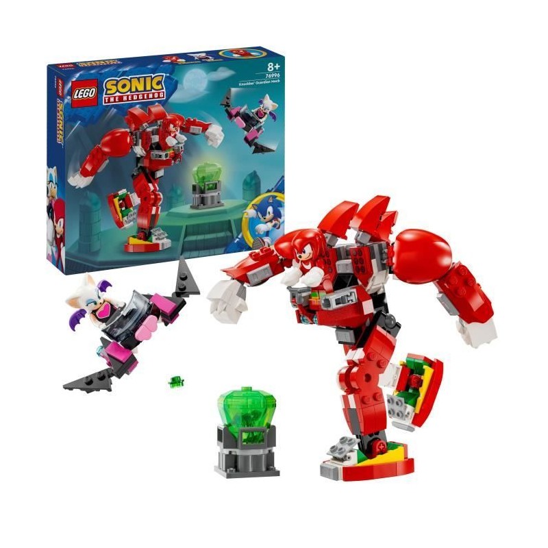 LEGO 76996 Sonic Le Hedgehog Le Robot Gardien de Knuckles, Figurines d LEGO 76996 Sonic Le Hedgehog Le Robot Gardien de Knuckles, Figurines d