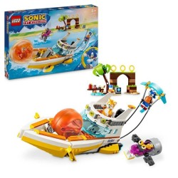 LEGO Sonic the Hedgehog 76997 Le bateau d'aventures de Tails, Jouet in