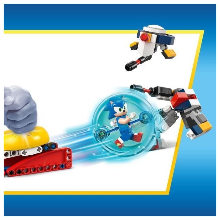 LEGO Sonic the Hedgehog 77001 Conflit au feu de camp de Sonic Jouet pour enfants des 7 ans