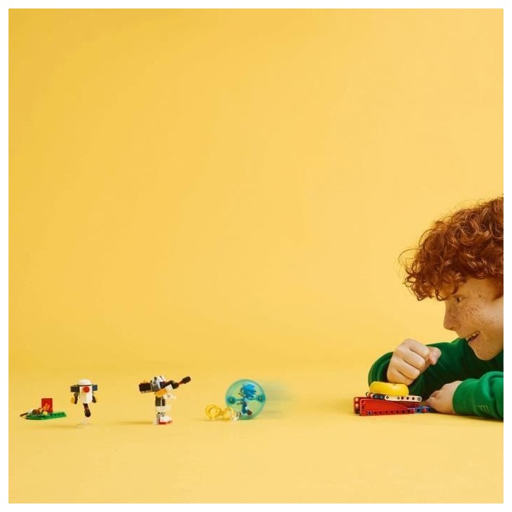 LEGO Sonic the Hedgehog 77001 Conflit au feu de camp de Sonic Jouet pour enfants des 7 ans