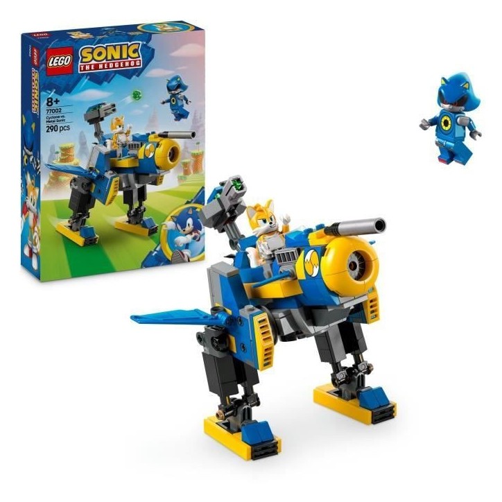 LEGO Sonic the Hedgehog 77002 Cyclone contre Metal Sonic - Jouet pour garçon des 8 ans