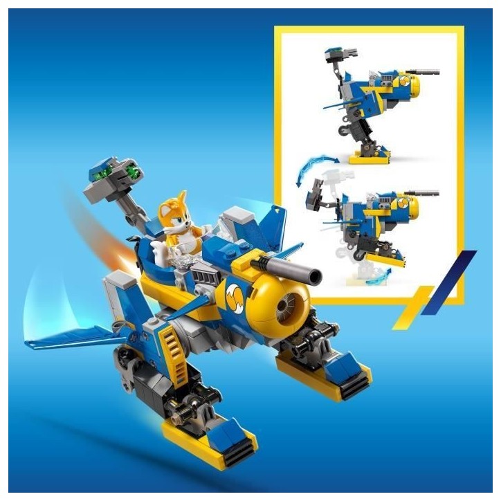 LEGO Sonic the Hedgehog 77002 Cyclone contre Metal Sonic - Jouet pour garçon des 8 ans
