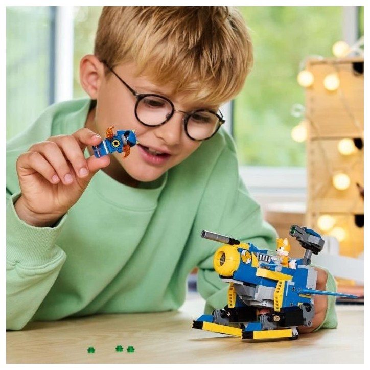 LEGO Sonic the Hedgehog 77002 Cyclone contre Metal Sonic - Jouet pour garçon des 8 ans
