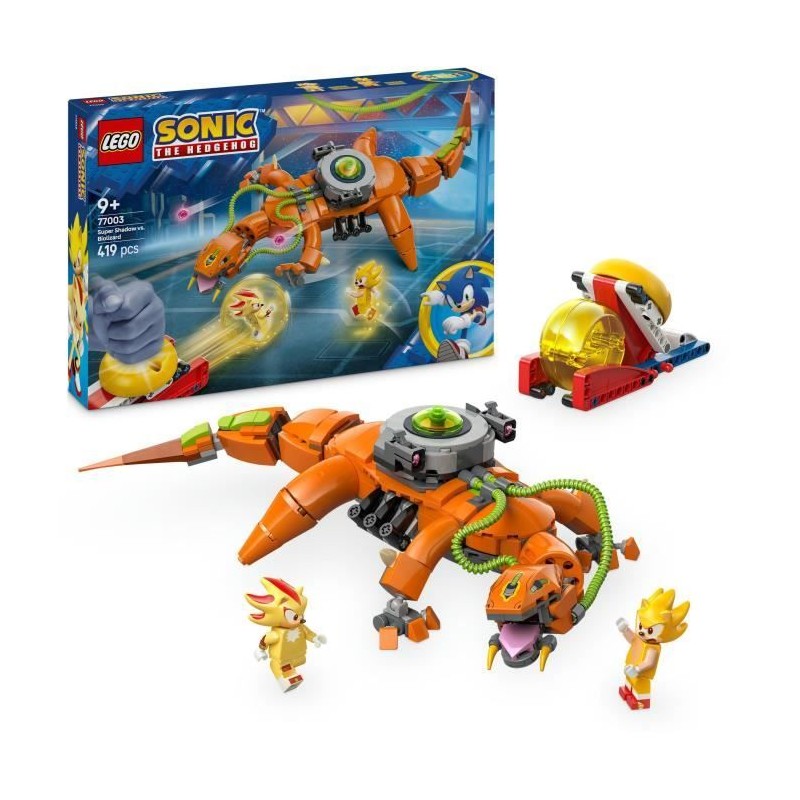 LEGO Sonic the Hedgehog 77003 Super Shadow contre Biolizard Cadeau pou LEGO Sonic the Hedgehog 77003 Super Shadow contre Biolizard Cadeau pou
