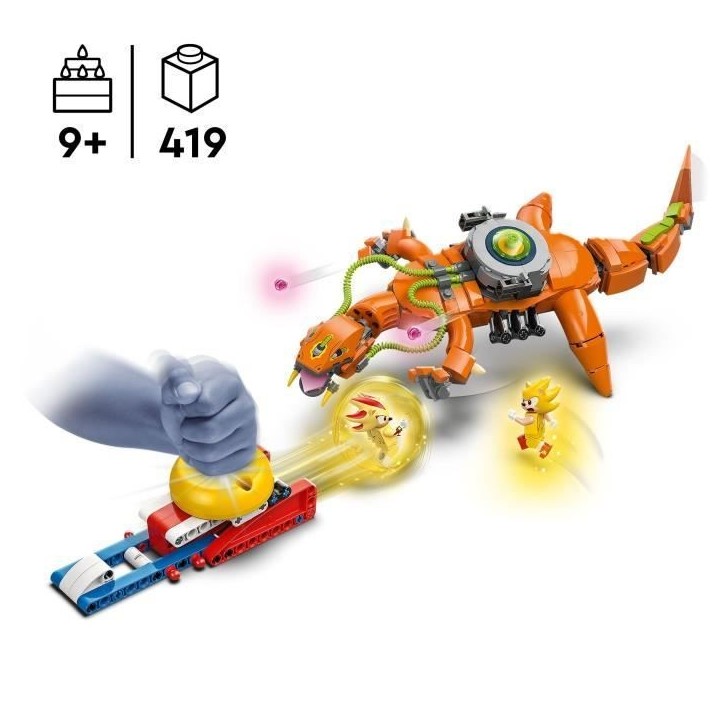 LEGO Sonic the Hedgehog 77003 Super Shadow contre Biolizard Cadeau pour gamers des 9 ans LEGO Sonic the Hedgehog 77003 Super Shadow contre Biolizard Cadeau pour gamers des 9 ans