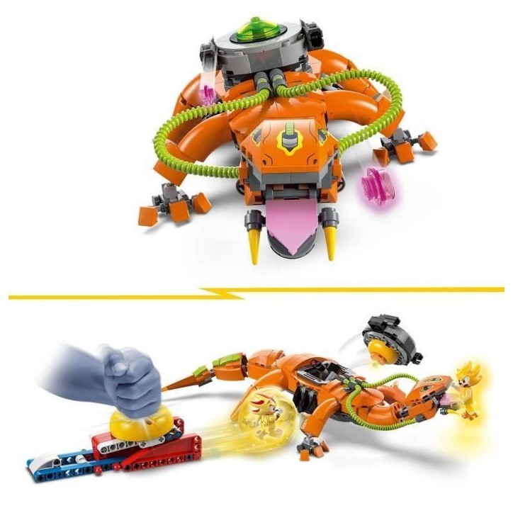 LEGO Sonic the Hedgehog 77003 Super Shadow contre Biolizard Cadeau pour gamers des 9 ans LEGO Sonic the Hedgehog 77003 Super Shadow contre Biolizard Cadeau pour gamers des 9 ans