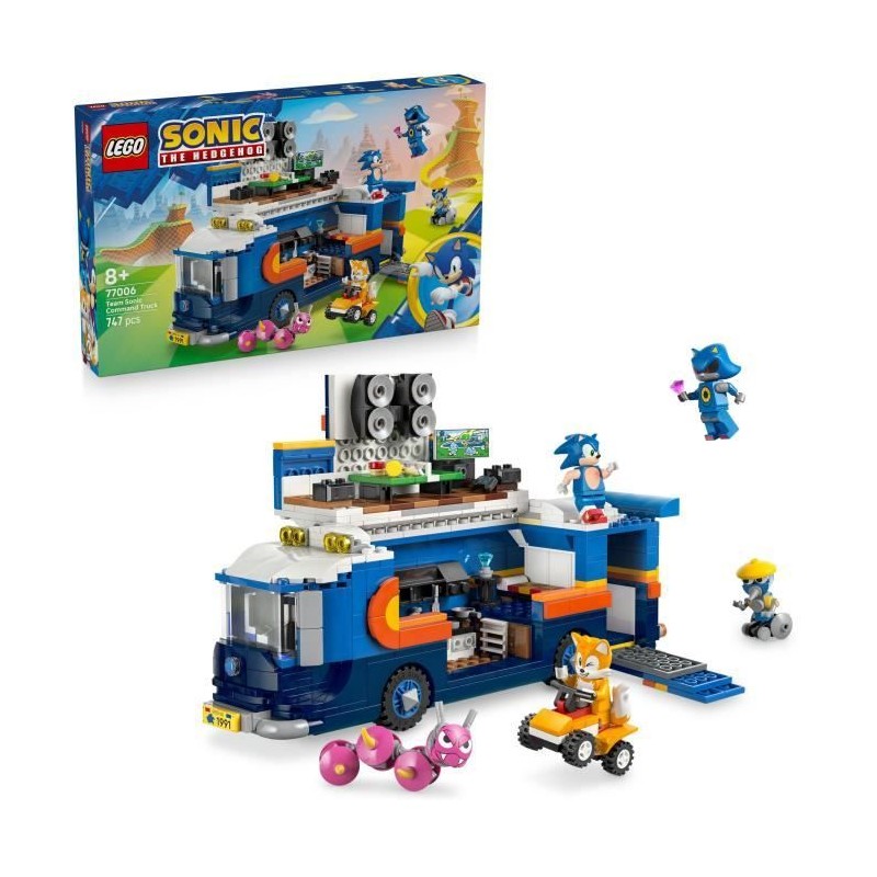 LEGO Sonic the Hedgehog 77006 Le Camion de Contrôle de l'Équipe Soni