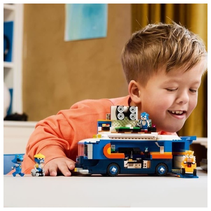 LEGO Sonic the Hedgehog 77006 Le Camion de Contrôle de l'Équipe Sonic - Jouet des 8 ans LEGO Sonic the Hedgehog 77006 Le Camion de Contrôle de l'Équipe Sonic - Jouet des 8 ans