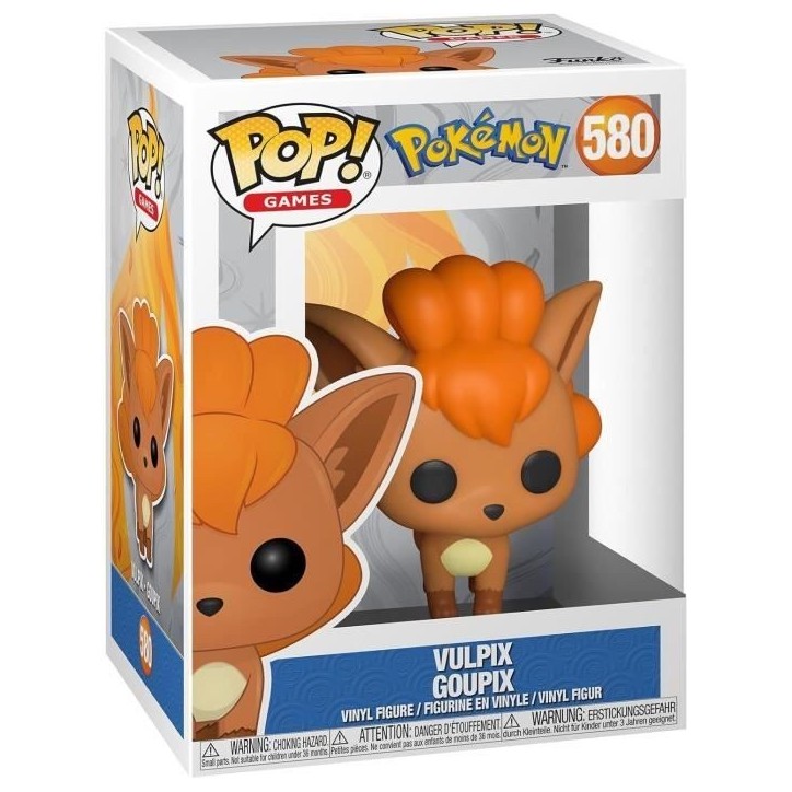 Figurine Funko Pop! Games : Pokémon – Goupix 580