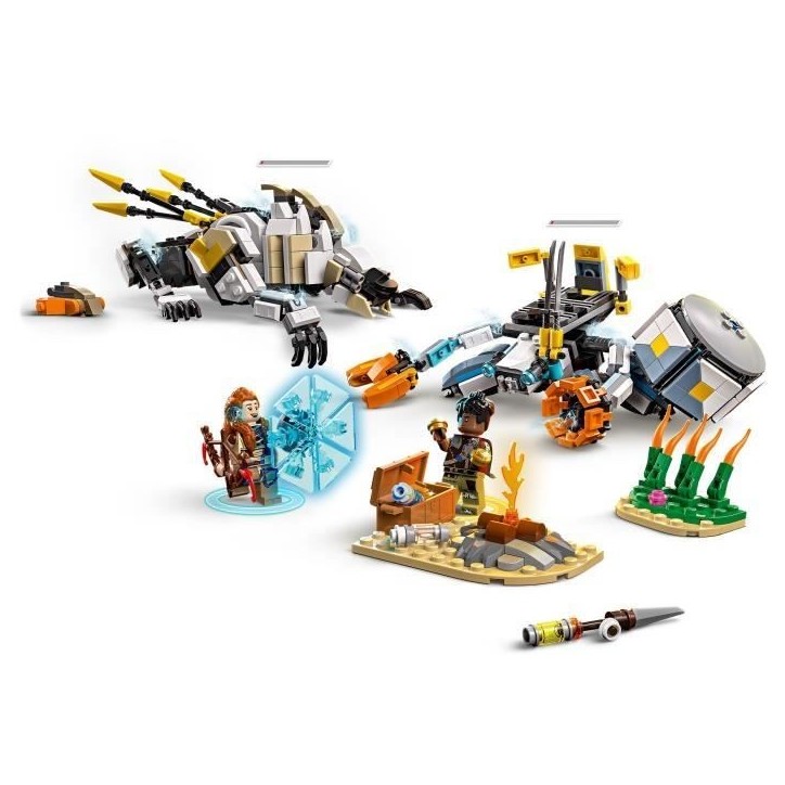 LEGO Horizon Adventures 77037 Aloy et Varl contre Testudien et Dents de scie - Jeu 9 ans LEGO Horizon Adventures 77037 Aloy et Varl contre Testudien et Dents de scie - Jeu 9 ans