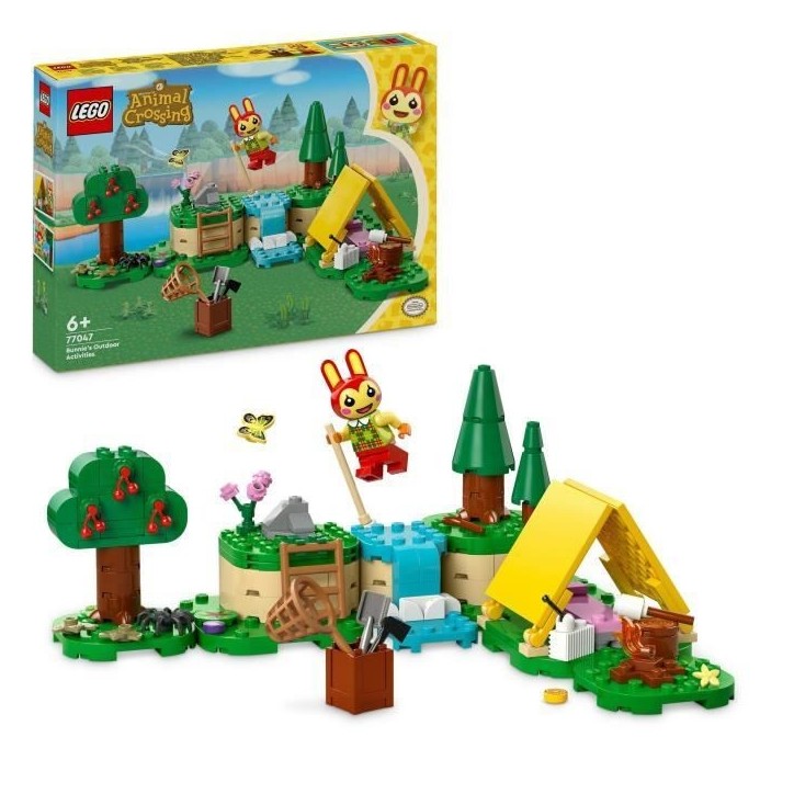 LEGO Animal Crossing 77047 Activités de Plein Air de Clara, Jouet de Construction Créatif