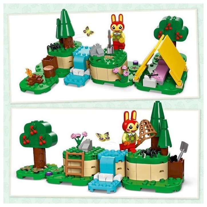 LEGO Animal Crossing 77047 Activités de Plein Air de Clara, Jouet de Construction Créatif