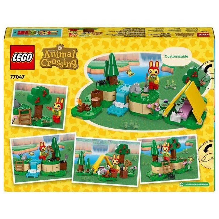 LEGO Animal Crossing 77047 Activités de Plein Air de Clara, Jouet de Construction Créatif