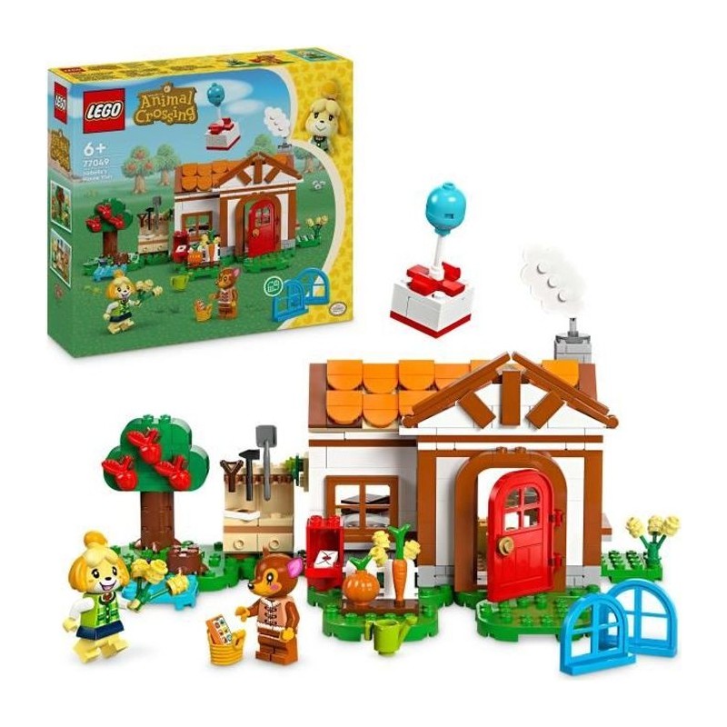 LEGO Animal Crossing 77049 Marie en Visite, Jouet de Construction, ave LEGO Animal Crossing 77049 Marie en Visite, Jouet de Construction, ave