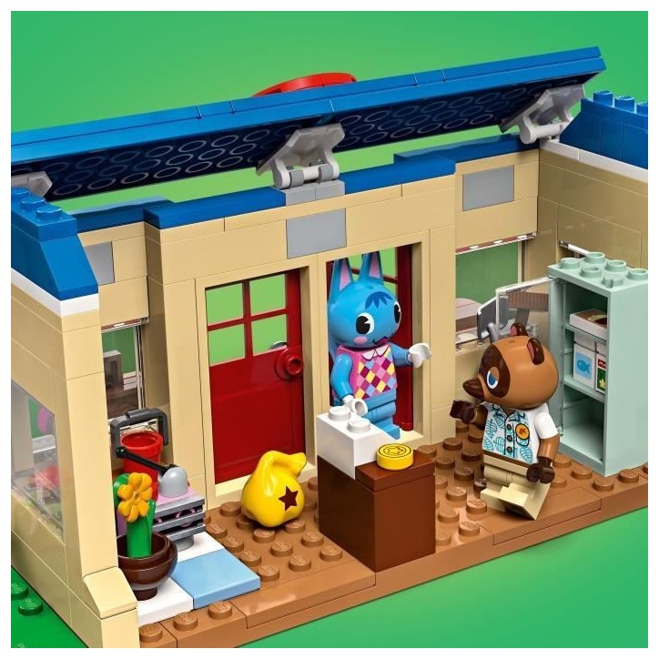 LEGO Animal Crossing 77050 Boutique Nook et Maison de Rosie, Set de Construction Créatif