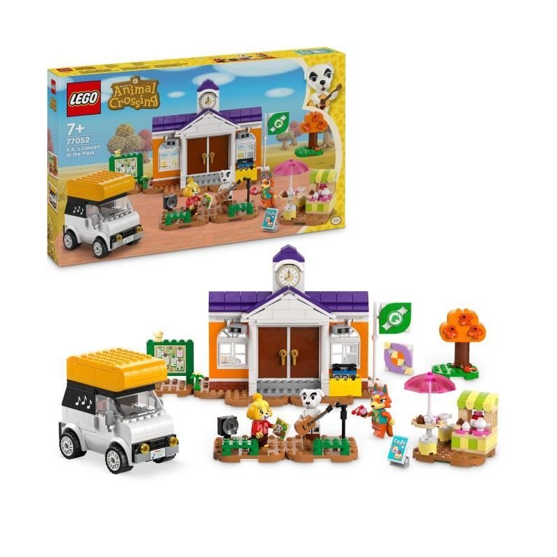 LEGO Animal Crossing 77052 Concert de Kéké sur la Place - Jouet a Co
