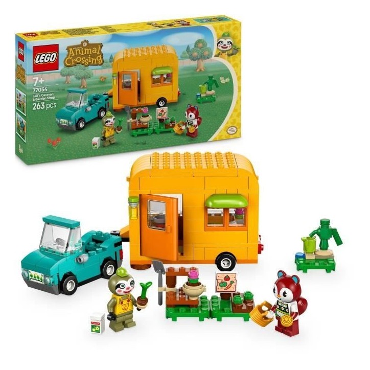 LEGO Animal Crossing 77054 Caravane et stand de jardinage de Racine - Jouet voiture LEGO Animal Crossing 77054 Caravane et stand de jardinage de Racine - Jouet voiture