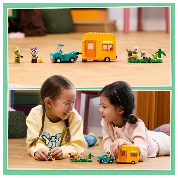 LEGO Animal Crossing 77054 Caravane et stand de jardinage de Racine - Jouet voiture LEGO Animal Crossing 77054 Caravane et stand de jardinage de Racine - Jouet voiture