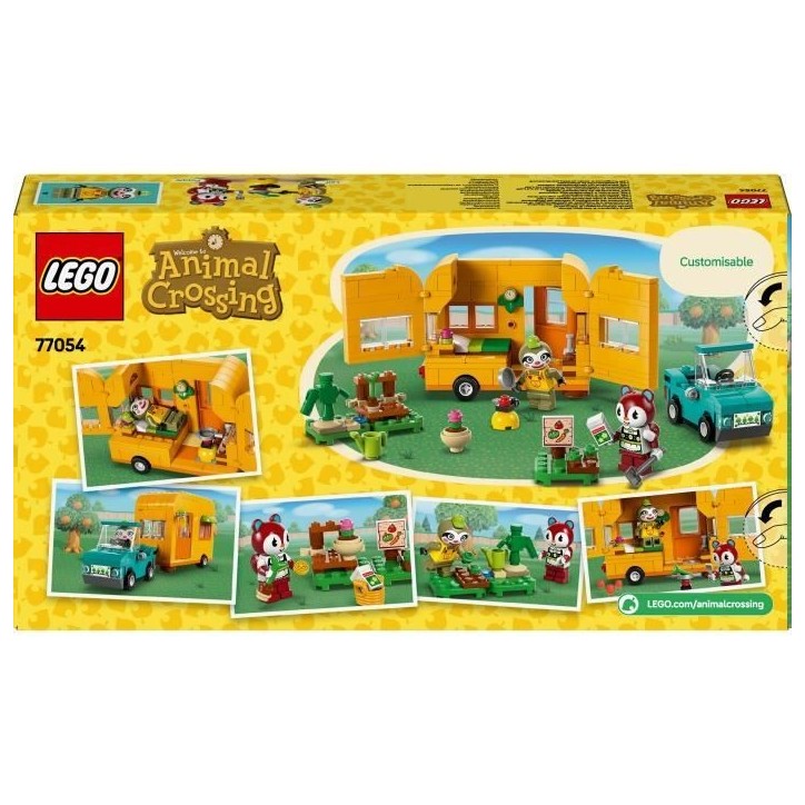 LEGO Animal Crossing 77054 Caravane et stand de jardinage de Racine - Jouet voiture LEGO Animal Crossing 77054 Caravane et stand de jardinage de Racine - Jouet voiture