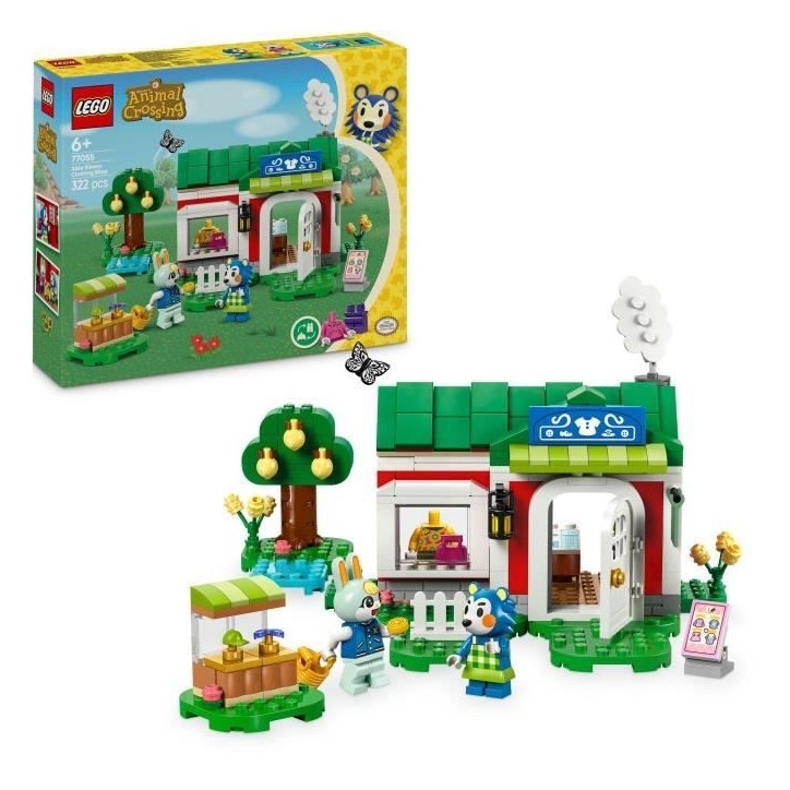 LEGO Animal Crossing 77055 Boutique de vetements des soeurs Doigts de Fée - Jouet des 6 ans LEGO Animal Crossing 77055 Boutique de vetements des soeurs Doigts de Fée - Jouet des 6 ans