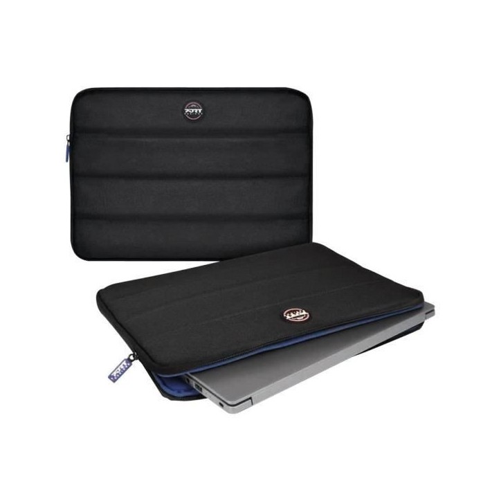 Housse pour PC Portable - PORT DESIGNS - Portland - 15 - Noir Housse pour PC Portable - PORT DESIGNS - Portland - 15 - Noir