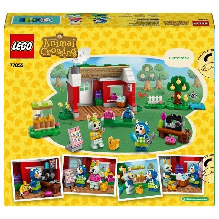 LEGO Animal Crossing 77055 Boutique de vetements des soeurs Doigts de Fée - Jouet des 6 ans LEGO Animal Crossing 77055 Boutique de vetements des soeurs Doigts de Fée - Jouet des 6 ans