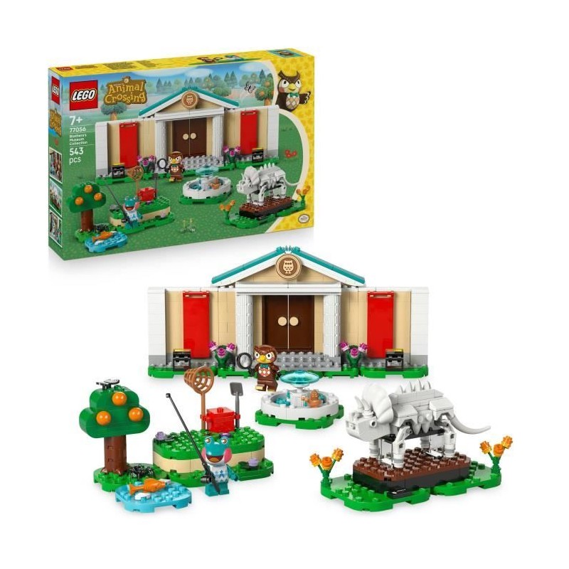 LEGO Animal Crossing 77056 Les Collections du Musée de Thibou - Jeu d LEGO Animal Crossing 77056 Les Collections du Musée de Thibou - Jeu d