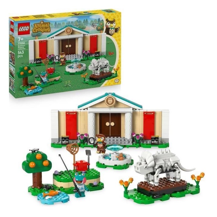 LEGO Animal Crossing 77056 Les Collections du Musée de Thibou - Jeu des 7 ans LEGO Animal Crossing 77056 Les Collections du Musée de Thibou - Jeu des 7 ans