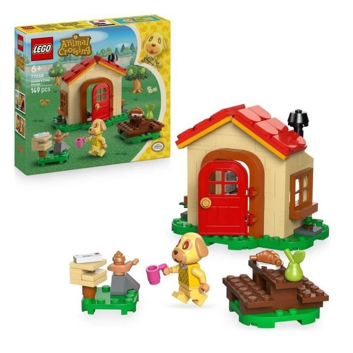 LEGO Animal Crossing 77058 La Maison Douillette de Mirza - Jouet des 6 ans