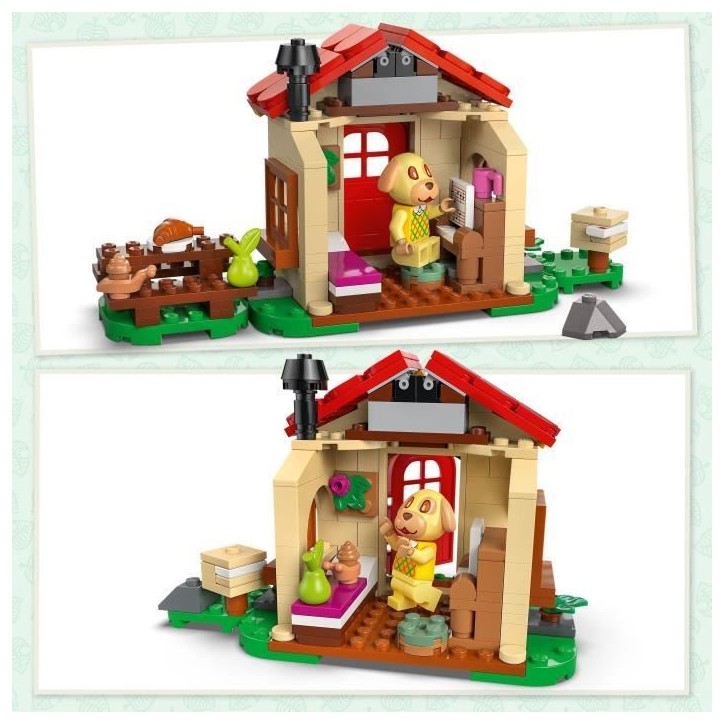 LEGO Animal Crossing 77058 La Maison Douillette de Mirza - Jouet des 6 ans