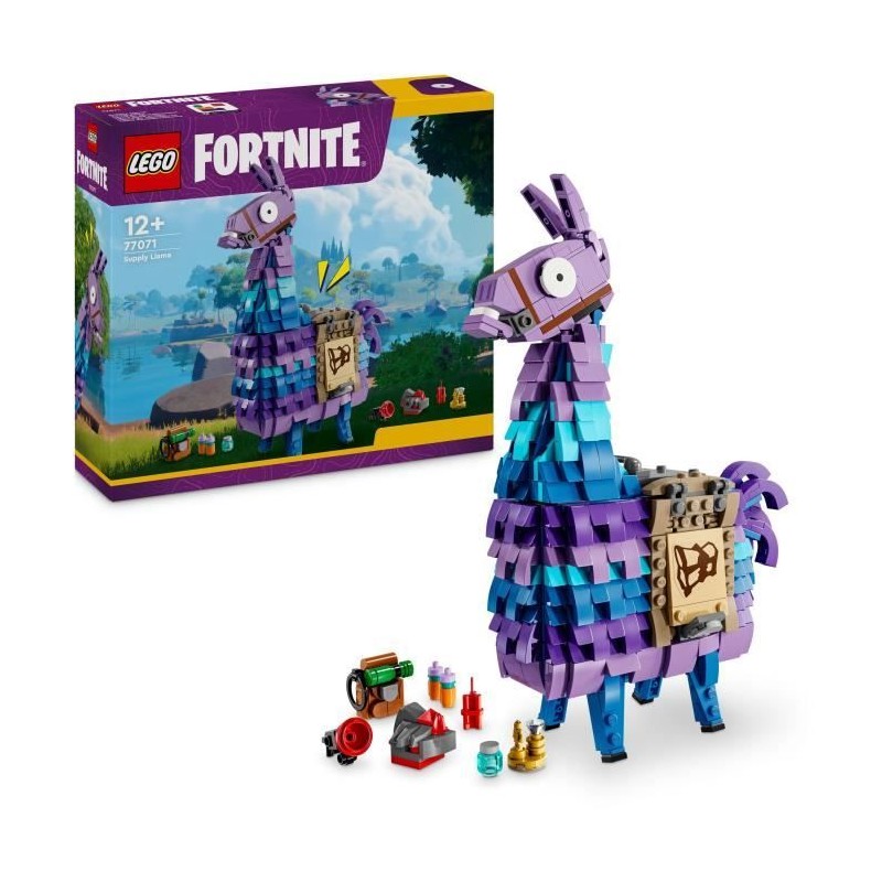 LEGO Fortnite 77071 Lama de ravitaillement - Figurine inspirée du jeu LEGO Fortnite 77071 Lama de ravitaillement - Figurine inspirée du jeu
