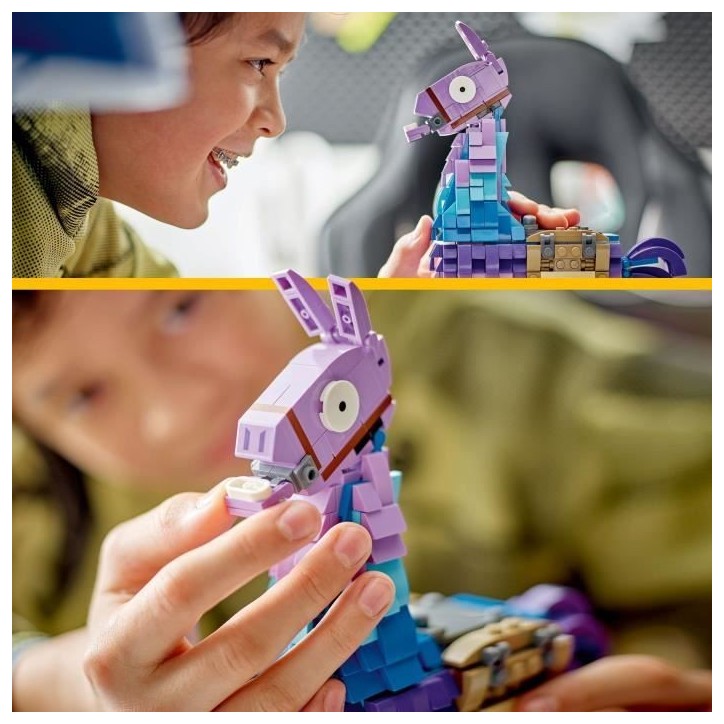 LEGO Fortnite 77071 Lama de ravitaillement - Figurine inspirée du jeu vidéo pour ados