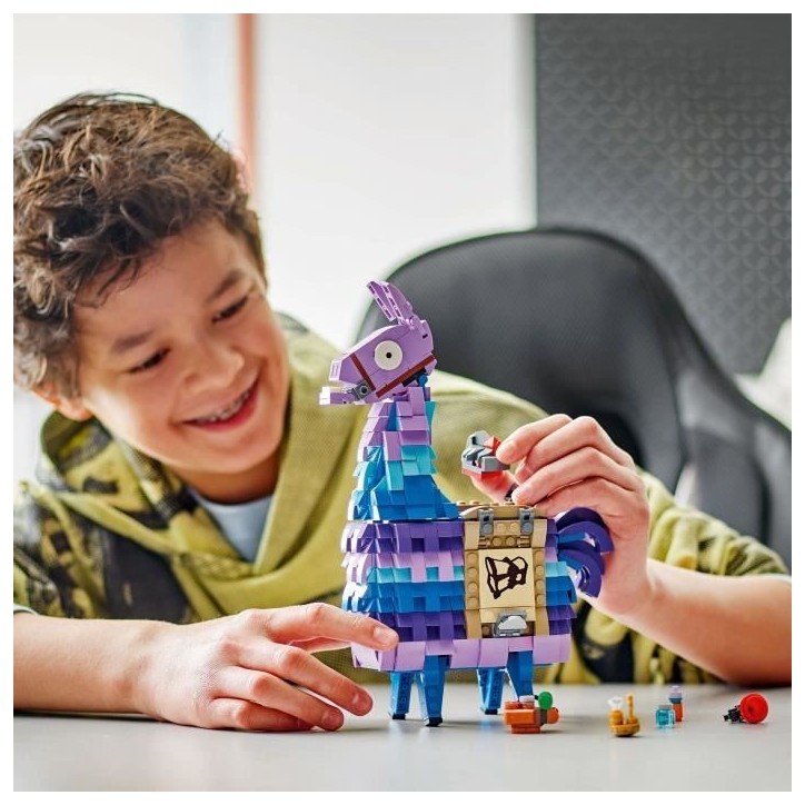 LEGO Fortnite 77071 Lama de ravitaillement - Figurine inspirée du jeu vidéo pour ados