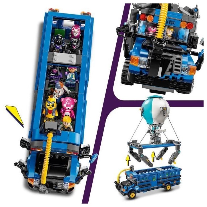 LEGO Fortnite 77073 Bus de combat - Jeu de construction collector inspiré du jeu vidéo LEGO Fortnite 77073 Bus de combat - Jeu de construction collector inspiré du jeu vidéo