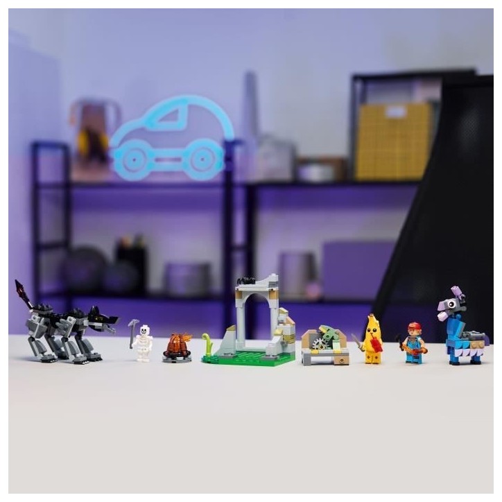 LEGO Fortnite 77075 Le Camp de Banane et Mécano - Jeu de Construction pour Garçon 7 ans LEGO Fortnite 77075 Le Camp de Banane et Mécano - Jeu de Construction pour Garçon 7 ans