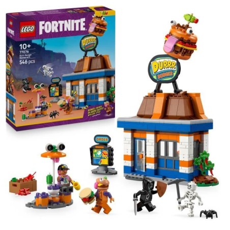 LEGO Fortnite 77076 Le Restaurant Durrr Burger - Jeu de Construction p
