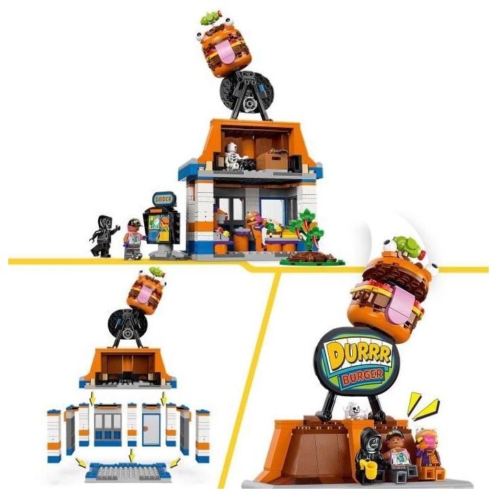 LEGO Fortnite 77076 Le Restaurant Durrr Burger - Jeu de Construction pour Garçon 10 ans LEGO Fortnite 77076 Le Restaurant Durrr Burger - Jeu de Construction pour Garçon 10 ans